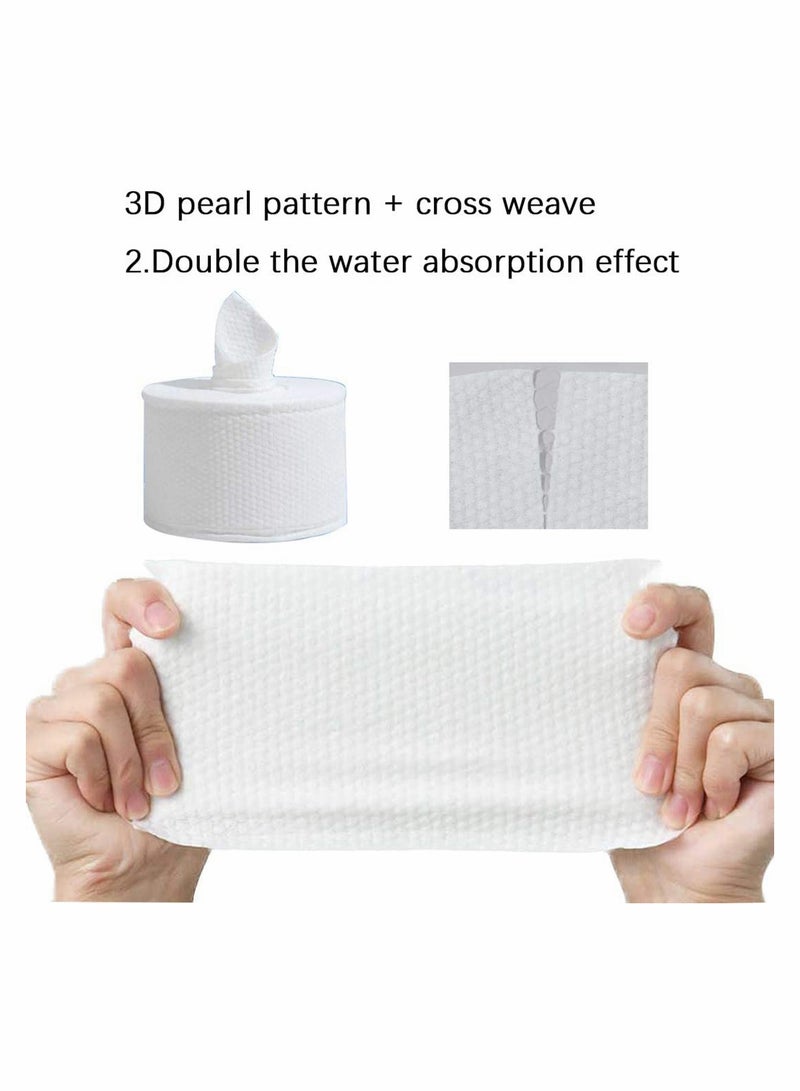 Excefore Disposable Face Towel, Dry and Wet Dual-Purpose,Especially Suitable for Delicate Skin of Women and Babies  - Image 4