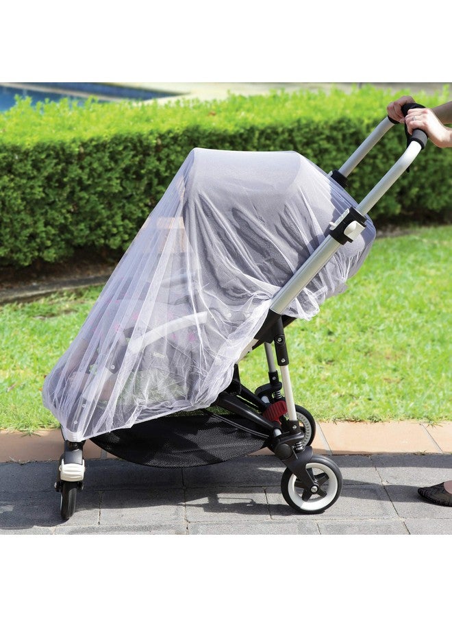 Little Chicks Baby Stroller & Play Yard Insect Netting - with Elastic Trim Mesh Cover - Model CK093 - Image 4