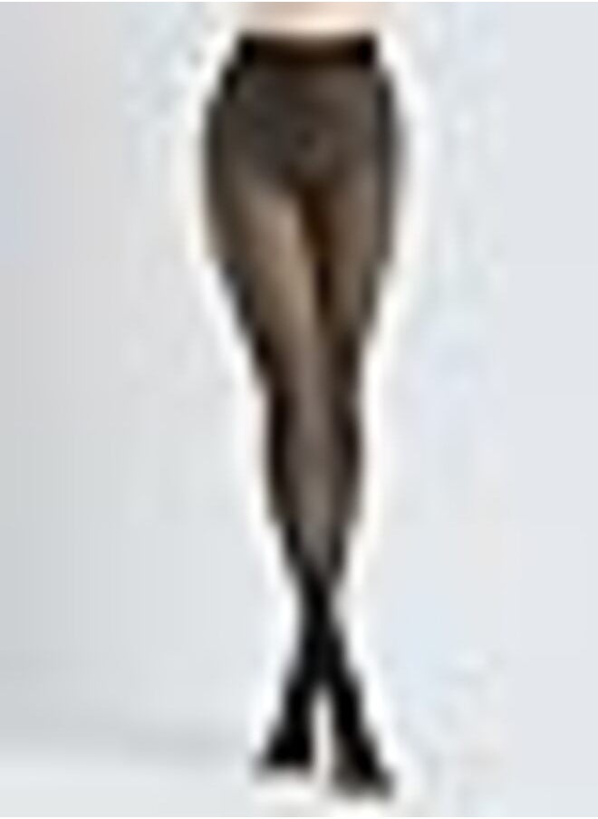 Shein Women's Winter Warm Fur Lined Tights - Black Thick Thermal Velvet One Size  - Image 1