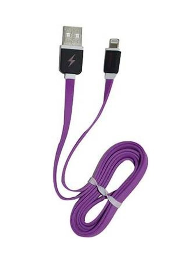 NIPUDUN - Pack Of 10 NIPUDUN Cable Usp Lightting For IPhones Purple - Image 1