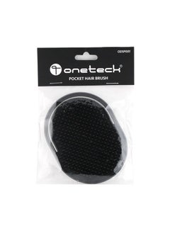 Onetech Onetech Pocket Hair Brush for Easy Detangling & Smoothing - Compact Travel Size, Ideal for All Hair Types, Unisex 