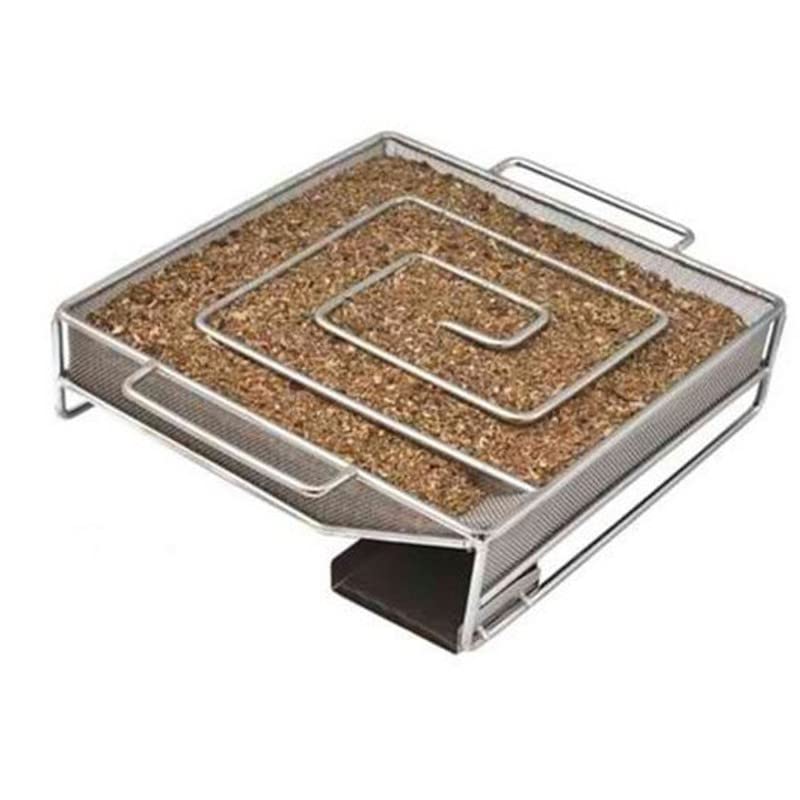 ProQ® Cold Smoke Generator with Starter Pack for Food Smoking, Long-lasting Cold Smoker, Maze Smoker for Cold Smoking, Outdoor Smokers for any BBQ or Cabinet, Small (Tealight & Sawdust Included) - Image 4