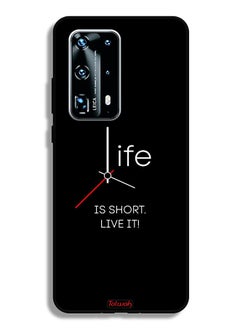 Tolwak Huawei P40 Pro Plus 5G Protective Case Cover Life Is Short Live It  - Image 2