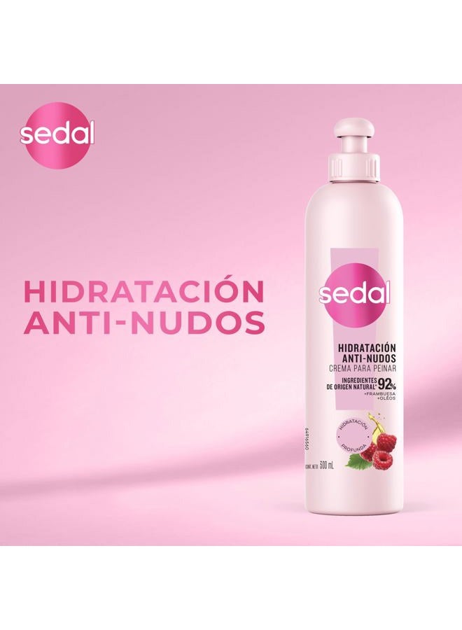 Sedal Hidratacion Anti Nudos Styling Cream 300 ml - Image 3