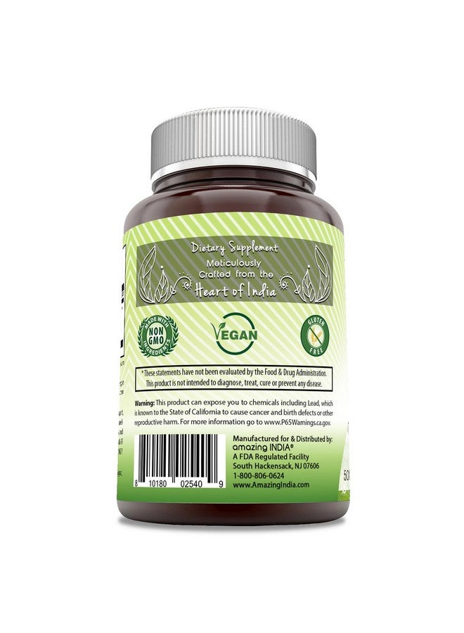 Amazing India Natural Triphala Supplement | 500 Mg per Serving | 120 Veggie Capsules | Non-GMO | Gluten-Free | Made in USA - Image 3