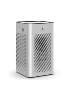 Medify Air Medify Air MA-25 Air Purifier with H13 HEPA filter - a higher grade of HEPA for 500 Sq. Ft. Air Purifier | Dual Air Intake | Two '3-in-1' Filters | 99.9% removal in a Modern Design (1-Pack, Silver)  - Image 1