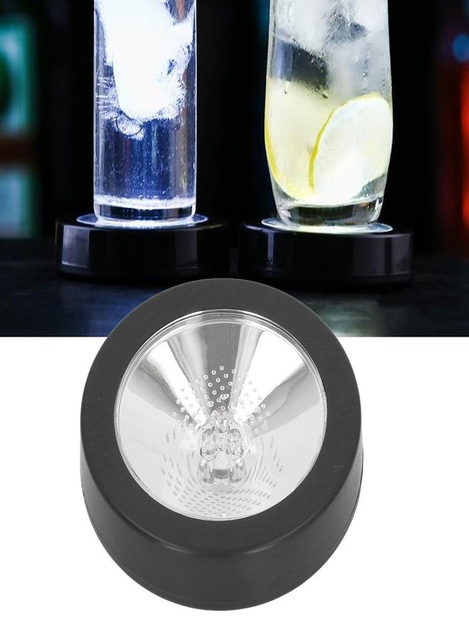 Sanpyl LED Coaster, LED Light Up Coasters, Bottle Glorifier with Sensing Switch, LED Coaster Lamps for Drinks, for Party Bar Wedding, Cool White Light - Image 4