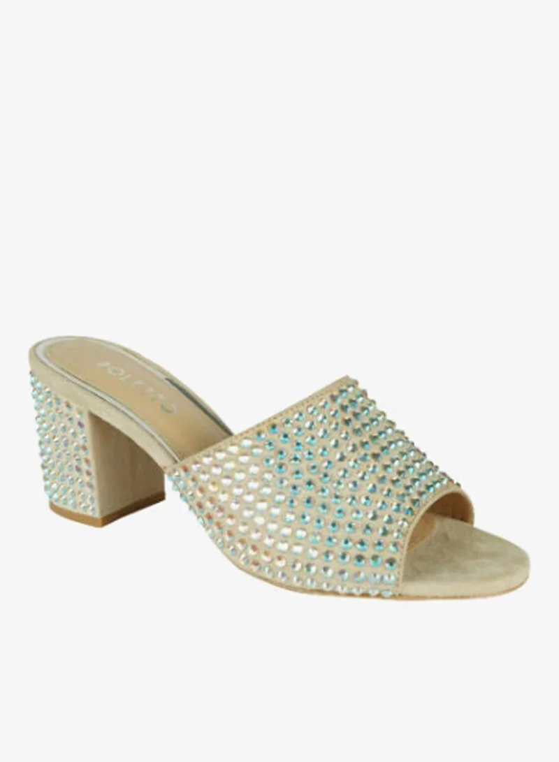 POLETTO Poletto Ladies High Block 191817 C1304 Nude