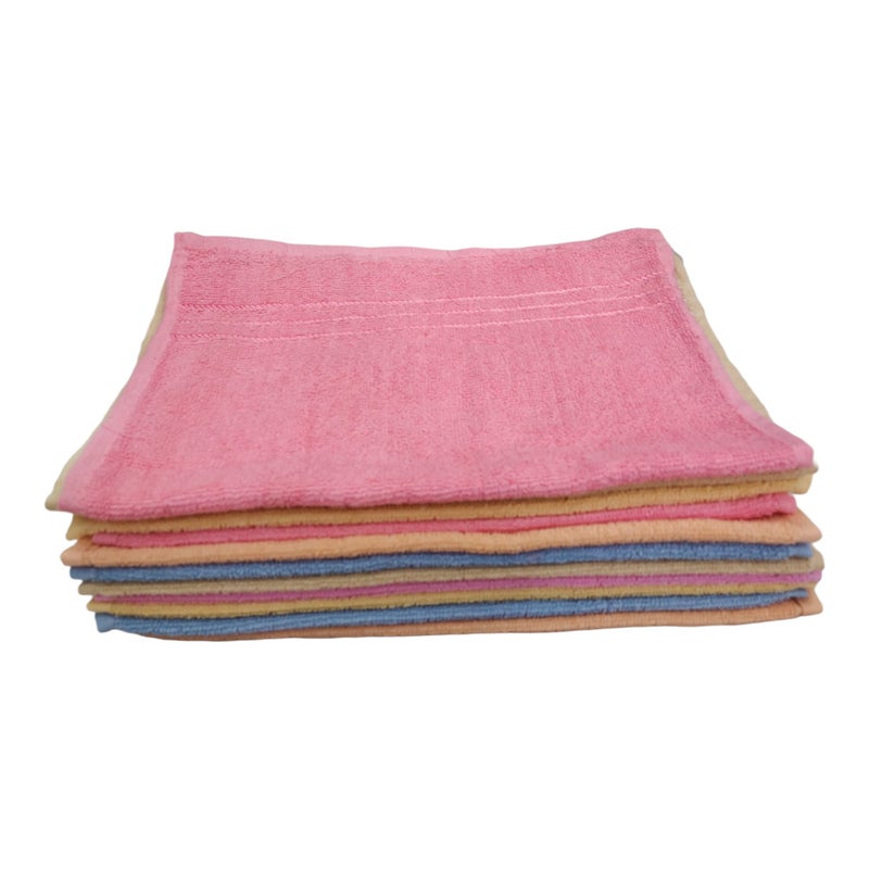 R&P 100% Cotton Set of 2 Piece Hand Towel, 350GSM, Ultra Soft, Super Absorbent, Antibacterial & Quick Dry Hand Towels for Gym, Exercise, Kitchen, Office, Workout, face Cleaning - Image 2