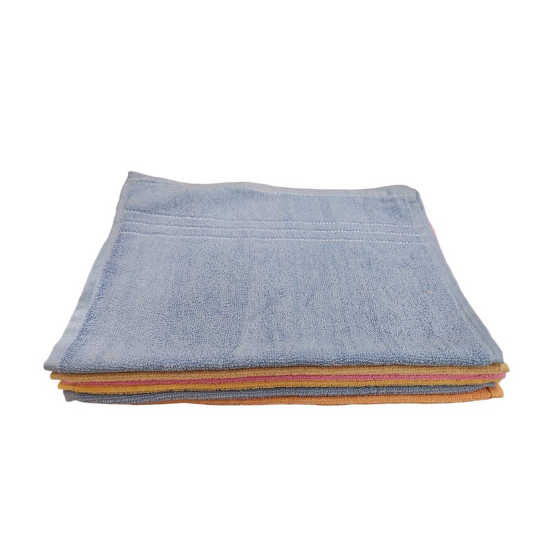 R&P 100% Cotton Set of 2 Piece Hand Towel, 350GSM, Ultra Soft, Super Absorbent, Antibacterial & Quick Dry Hand Towels for Gym, Exercise, Kitchen, Office, Workout, face Cleaning - Image 1