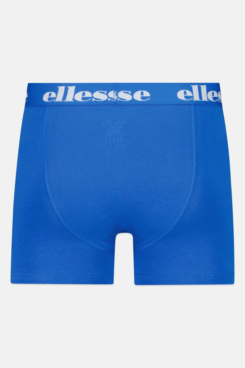 Ellesse Men 3 Pack Brand Logo Trunks, Multicolor - Image 3