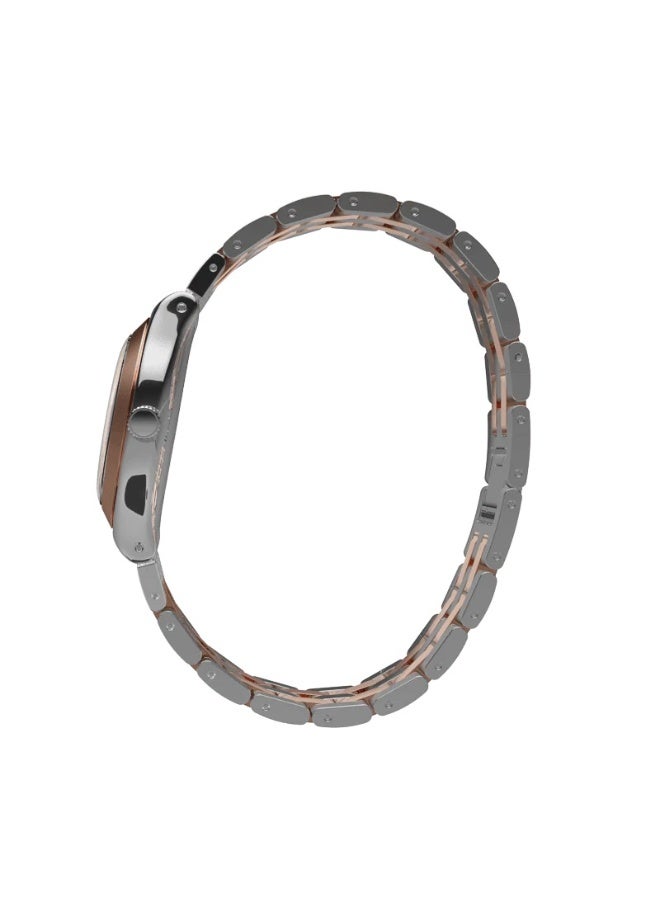 Swatch Women's White Dial Stainless Steel Band Watch - YLS454G - Image 3