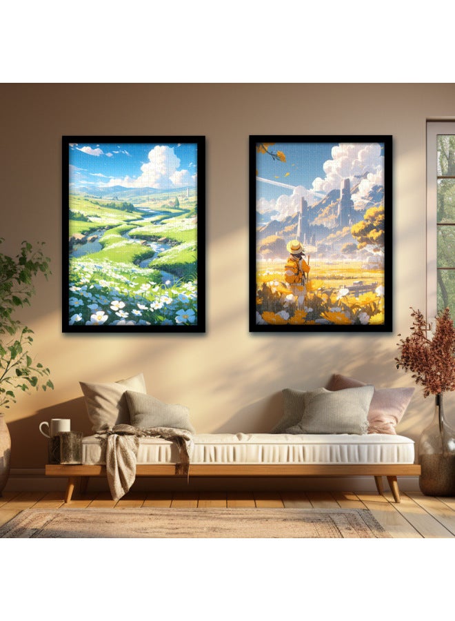 Puzzle 1000 Pieces Adult Puzzle Toys Export Jigsaw Puzzles-Color:【Gift Box】 Beach Holiday/75*50cm - Image 5