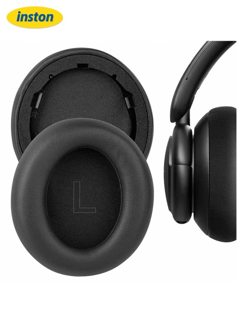 inston Suitable for Anker Soundcore headphones earpads, over-ear Life Q30 headphone earpads, replacement ear pads for Q30 and Anker Q35, with protein leather surface and memory foam, comfortable to wear - Image 1