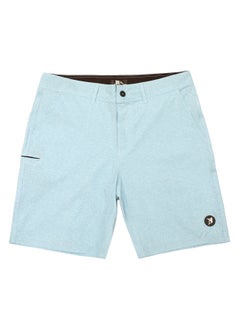 BOB MARLIN Bob Marlin Recycled Polyester Quick Dry 5-Pockets Hybrid Short Light Blue  - Image 1
