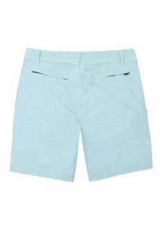 BOB MARLIN Bob Marlin Recycled Polyester Quick Dry 5-Pockets Hybrid Short Light Blue  - Image 2