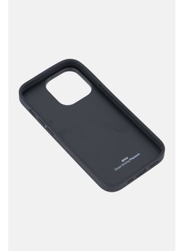 BMW Iphone 14 Pro Brand Logo Real Leather Phone Case, Black  - Image 4