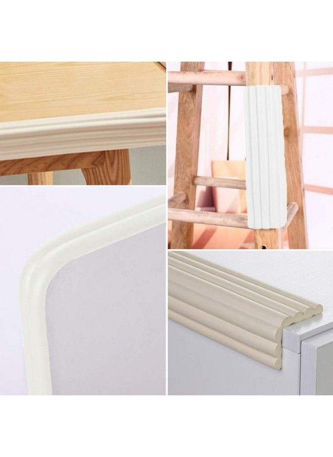 Leeonz Edge Protector For Baby ; Edge Guard Baby Proofing ; Edge Bumpers For Furniture Table Desk ; 3M Pretaped ; 6.5Ft ; Cream  - Image 4
