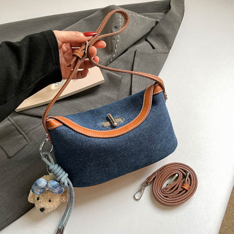 Denim Crossbody Bag for Women 2026 New Trend Handbag Shoulder Bag - Image 4