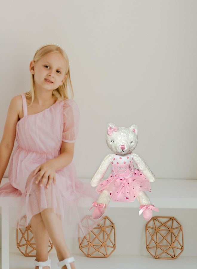 elskandi Caterina The Cat Ballerina Tooth Fairy Pillow for Girls, Tooth Fairy Gifts, Tooth Fairy Doll, Tooth Plush - The Ultimate Tooth Fairy Pillow Girl Keepsake with Tooth Fairy's Night Book - Image 5