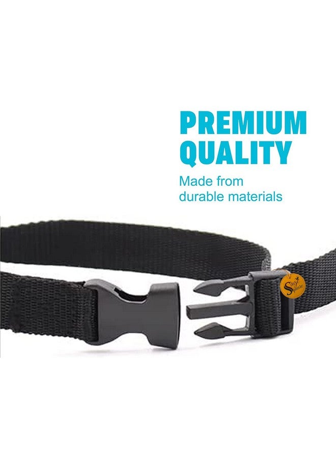 سايج سكوير كمامة جيش الكلاب، كمامة قابلة للتعديل للحيوانات الأليفة، شبكة من النايلون الناعم قابلة للتنفس، غطاء فم مضاد للعض والنباح للكلاب الصغيرة والمتوسطة والكبيرة (صغير) - Image 2