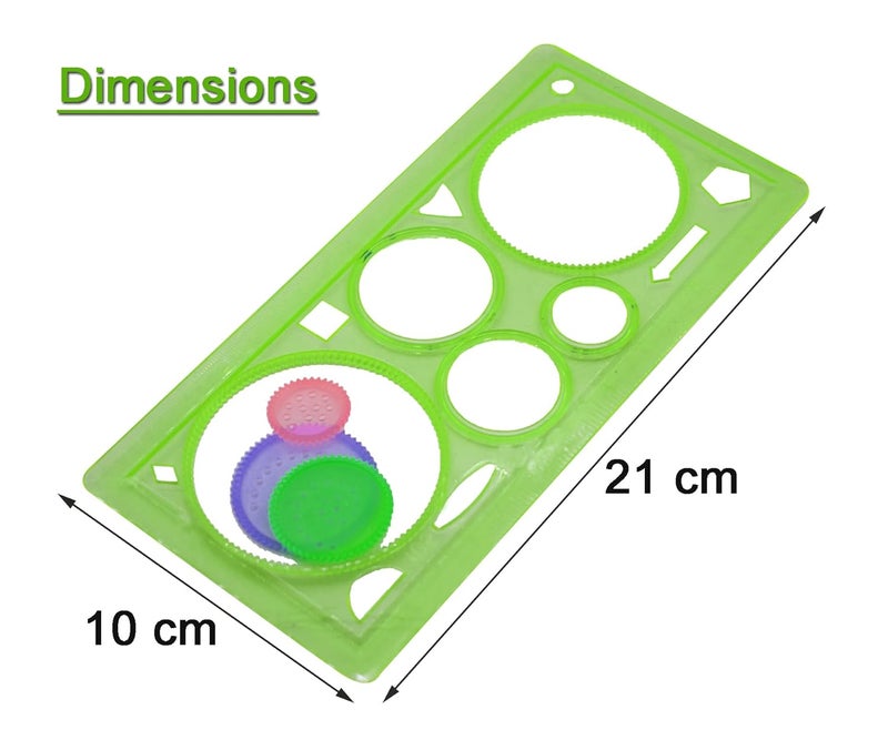 Asera هدايا عودة عيد الميلاد للأطفال مجموعة مسطرة مصممة هدايا للأطفال لعيد الميلاد لوازم القرطاسية المدرسية، (مجموعة من 12)، متعددة الألوان - Image 4