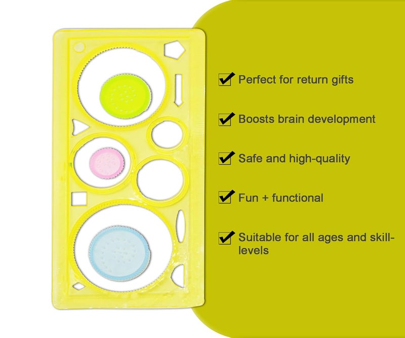 Asera هدايا عودة عيد الميلاد للأطفال مجموعة مسطرة مصممة هدايا للأطفال لعيد الميلاد لوازم القرطاسية المدرسية، (مجموعة من 12)، متعددة الألوان - Image 5