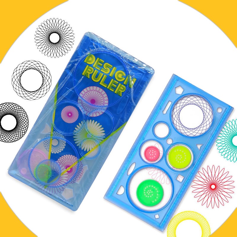 Asera هدايا عودة عيد الميلاد للأطفال مجموعة مسطرة مصممة هدايا للأطفال لعيد الميلاد لوازم القرطاسية المدرسية، (مجموعة من 12)، متعددة الألوان - Image 3