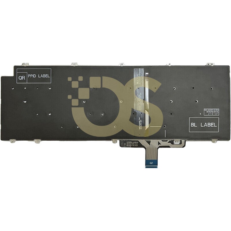 OS Keyboard Compatible with Dell Precision 3560 3561 3570 3571 3580 3581 7670 7680 7770 7780 Latitude 5520 5530 5521 5531 5540 Backlit From OS Store - Image 2