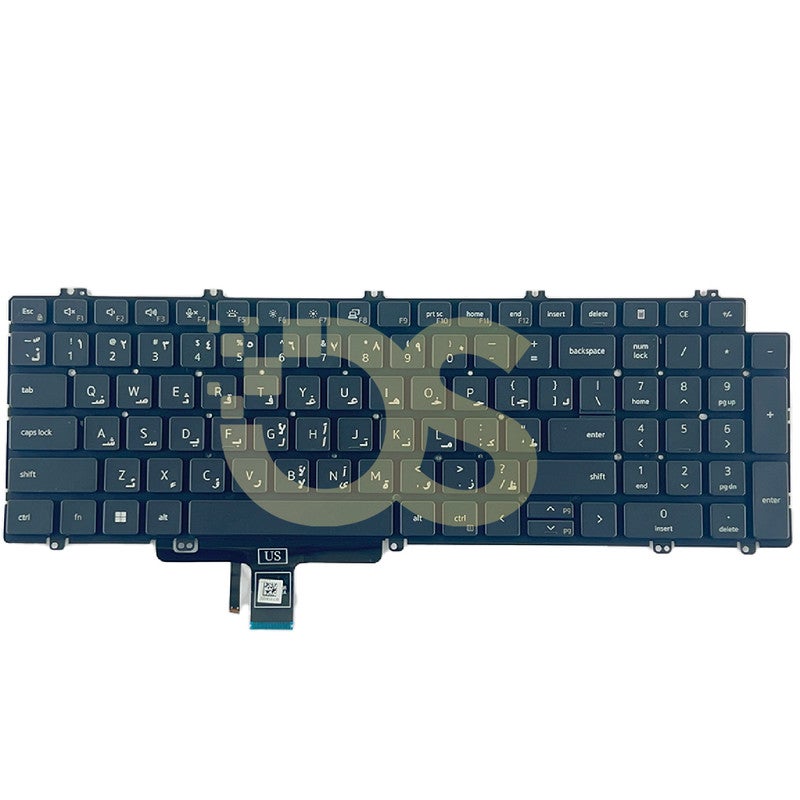 OS Keyboard Compatible with Dell Precision 3560 3561 3570 3571 3580 3581 7670 7680 7770 7780 Latitude 5520 5530 5521 5531 5540 Backlit From OS Store - Image 1