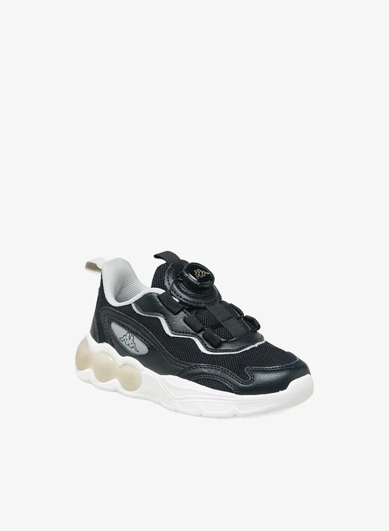Kappa Boys Rotating Buckle Low Top Sneakers