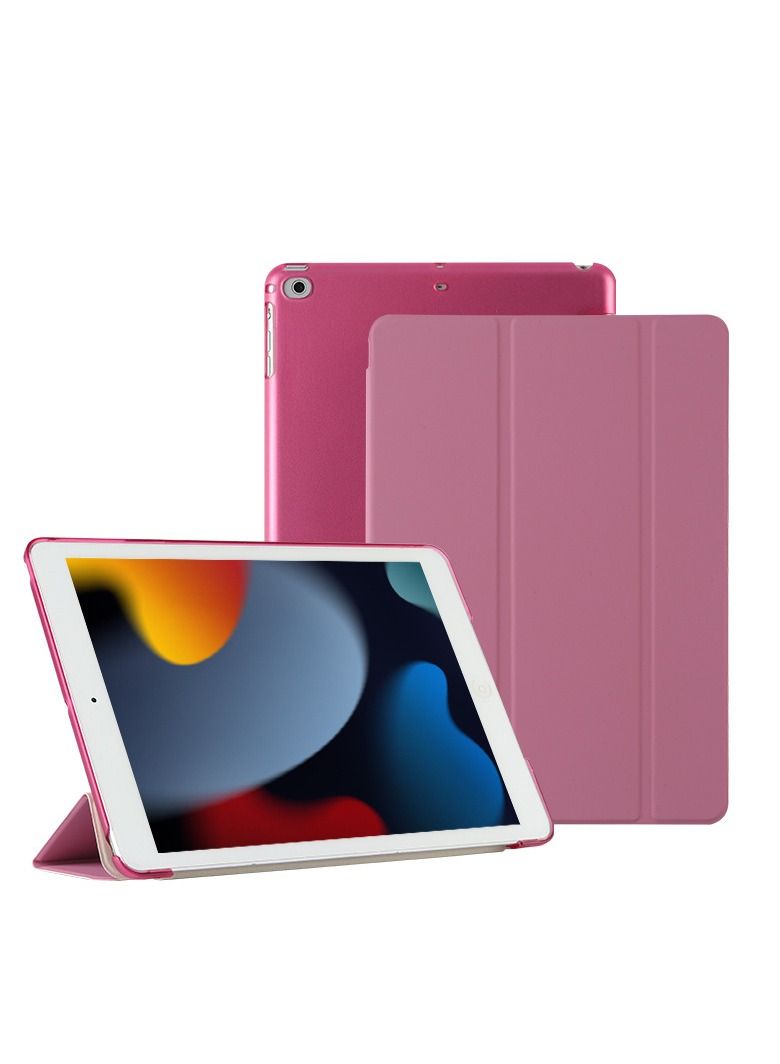 Loquat Protective Tri-Fold Case Cover For iPad Pink