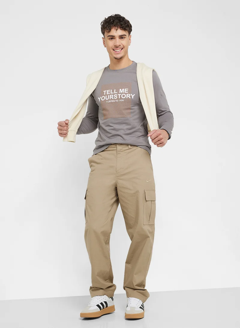 Seventy Five Basics Graphic Long Sleeve T-Shirt