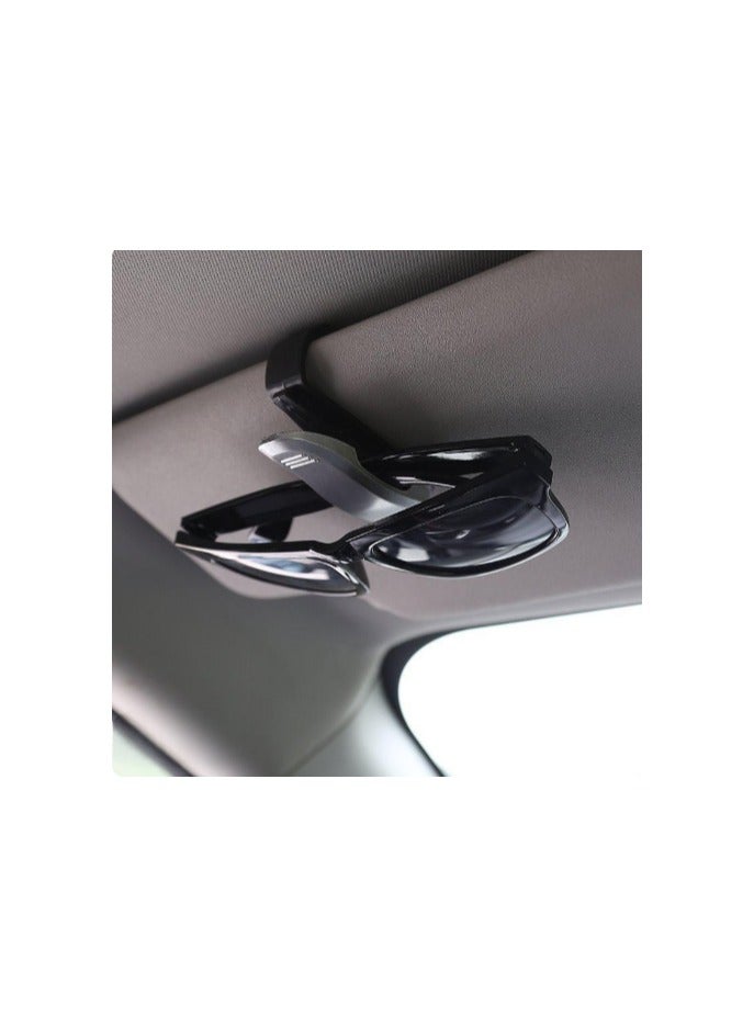 مشبك تثبيت نظارات شمسية على واقي الشمس بالسيارة - حل آمن وسهل لتخزين نظاراتك - Image 4