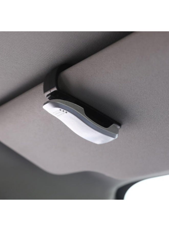 Sunglasses clip on car sunscreen - a safe and easy solution to store your glasses - Image 2