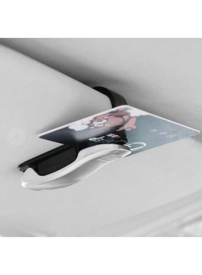 Sunglasses clip on car sunscreen - a safe and easy solution to store your glasses - Image 3
