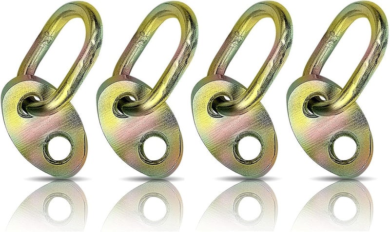 4PCS Lift Brackets Set, Engine Hoist Support Bar, Heavy Duty 5500lbs Capacity Lifting Bracket with Tilt Design, Compatible with Load Levelers and Lifting Slings for Car Truck Tract - Image 1