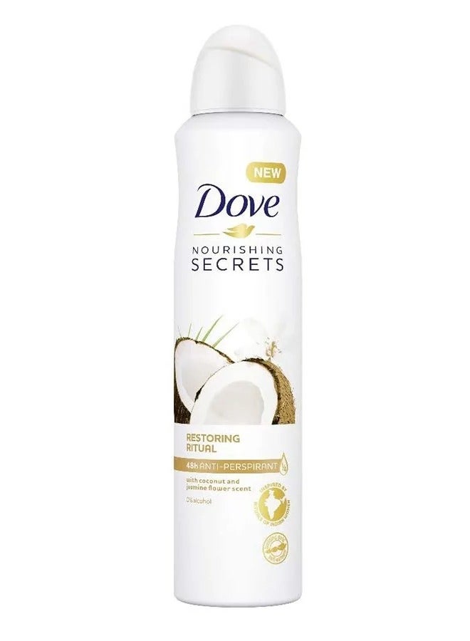 دوف مزيل عرق بخاخ بجوز الهند 250مل