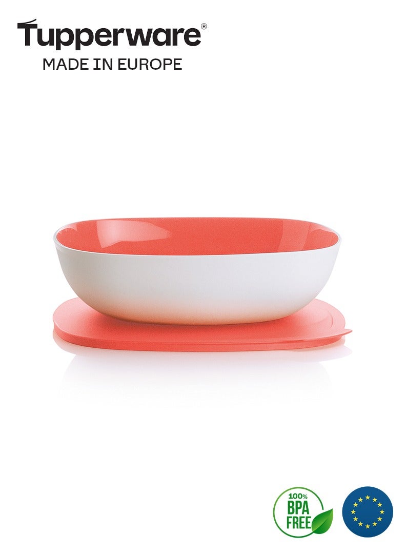 توبروير مرطبان تقديم أليجرا مربعة من تابروير - 2.5لتر أورانج - Image 4