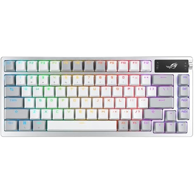 ROG AZOTH - KEYBOARD - 75%, HOT-SWAPPABLE, 90MP031A-BKFA10 - Image 1