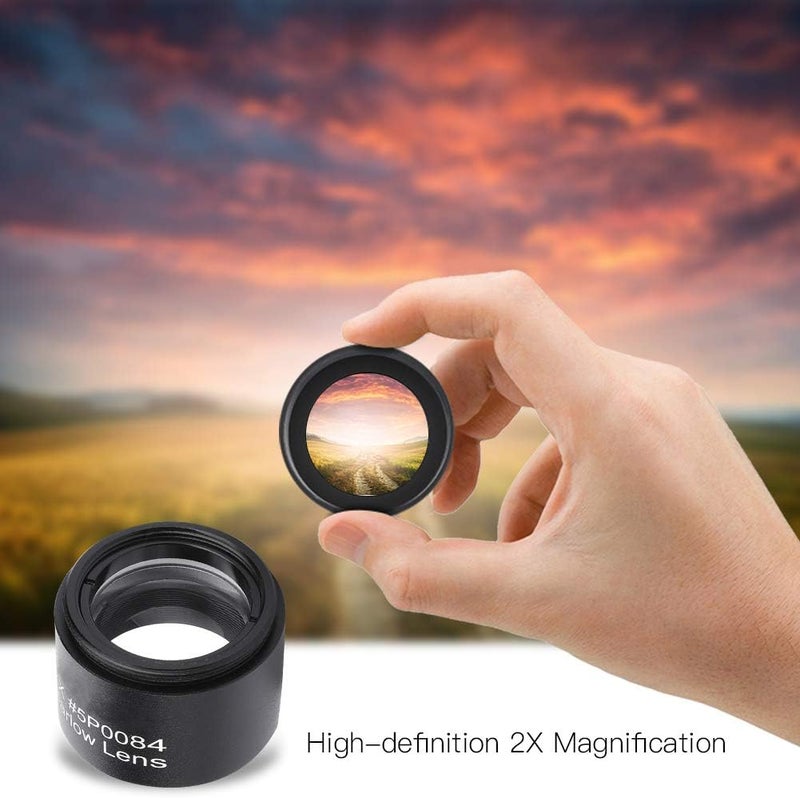 Ashata Barlow Lens 2X Metal 1.25 Inch Astronomical M28.6 * 0.6 Thread Barlow Lens for Telescope Eyepieces - Image 2