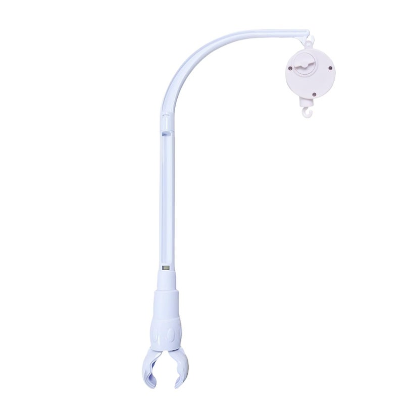 Accfore 23 inches Crib Mobile Arm Nursery Mobile Arm Baby Mobile HangerThe Claw Part can be Adjusted WidthDIY Toy DecorationMobile Arm for Cribwith Music Box