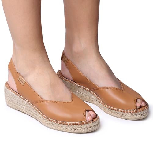 Toni Pons BERNIA-P - Women's wedge espadrilles in leather - Image 4