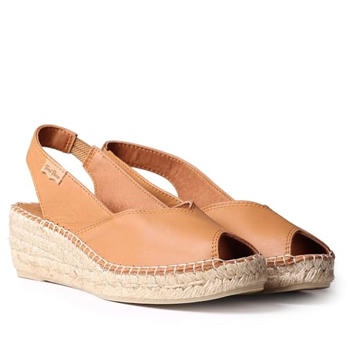 Toni Pons BERNIA-P - Women's wedge espadrilles in leather - Image 1