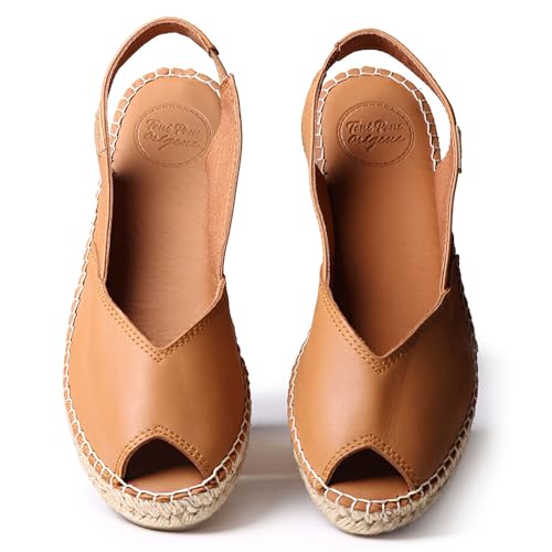 Toni Pons BERNIA-P - Women's wedge espadrilles in leather - Image 3