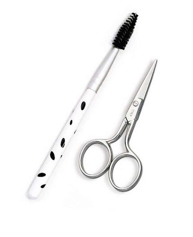 Denco Beautiful Brows Spoolie and Scissors Set