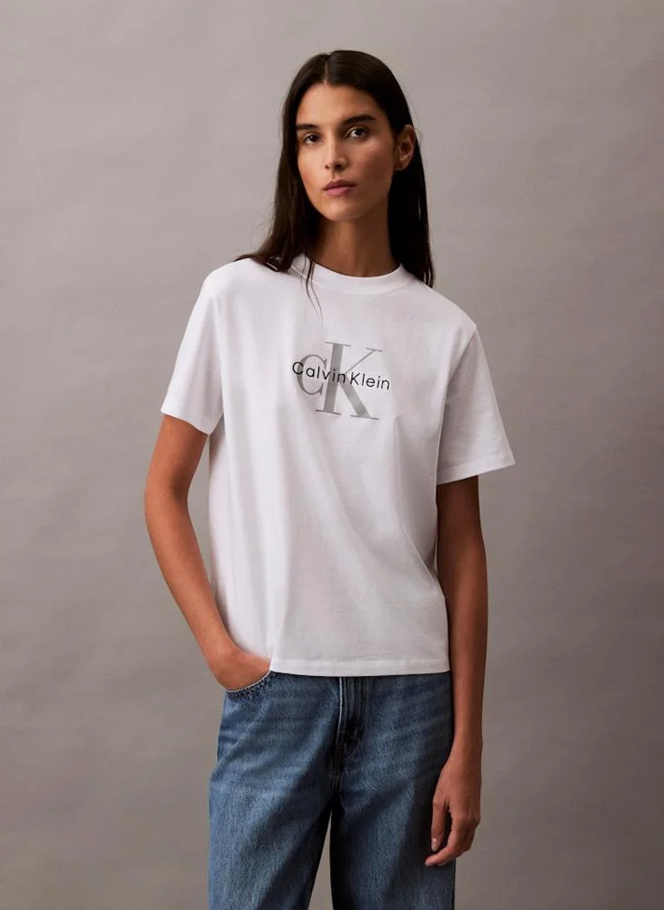 كالفن كلاين جينز Graphic Crew Neck T-shirt