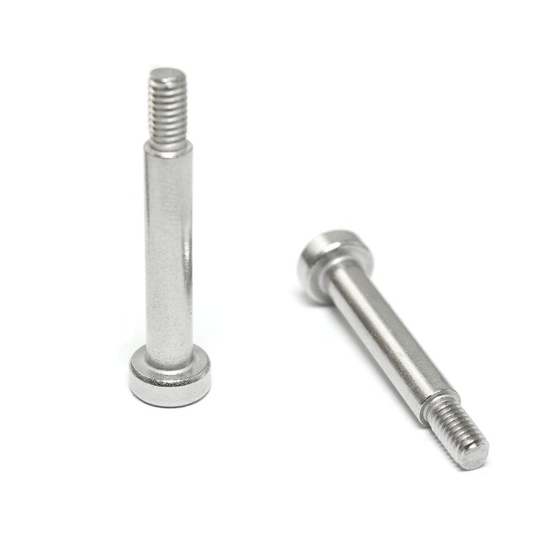 Pro Bamboo Kitchen 4pcs 304 Stainless Steel Hex Socket Shoulder Bolt M4 Thread 5mm Shoulder Dia 25mm Shoulder Length for Textile, Hydraulic, Injection Molding and Machinery Industries - Image 5