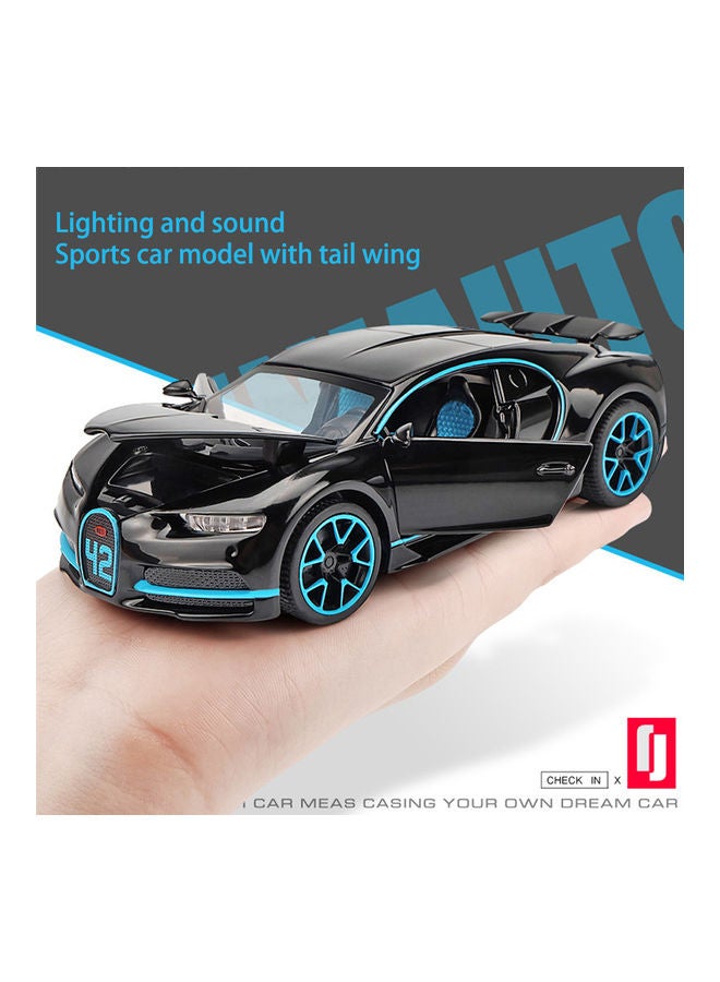 Bugatti Pull Back Car Model - Image 2