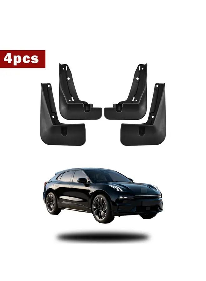 مصدات الطين الدائمة للسيارة لـ Zeekr X 2023-2025 مجموعة من 4 قطع واقيات مصدات مقاومة للخدوش - Image 4